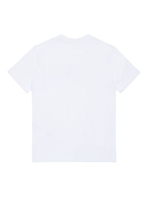 T-shirt bambino Diesel bianca a manica corta DIESEL KIDS | J0247500YI9K100